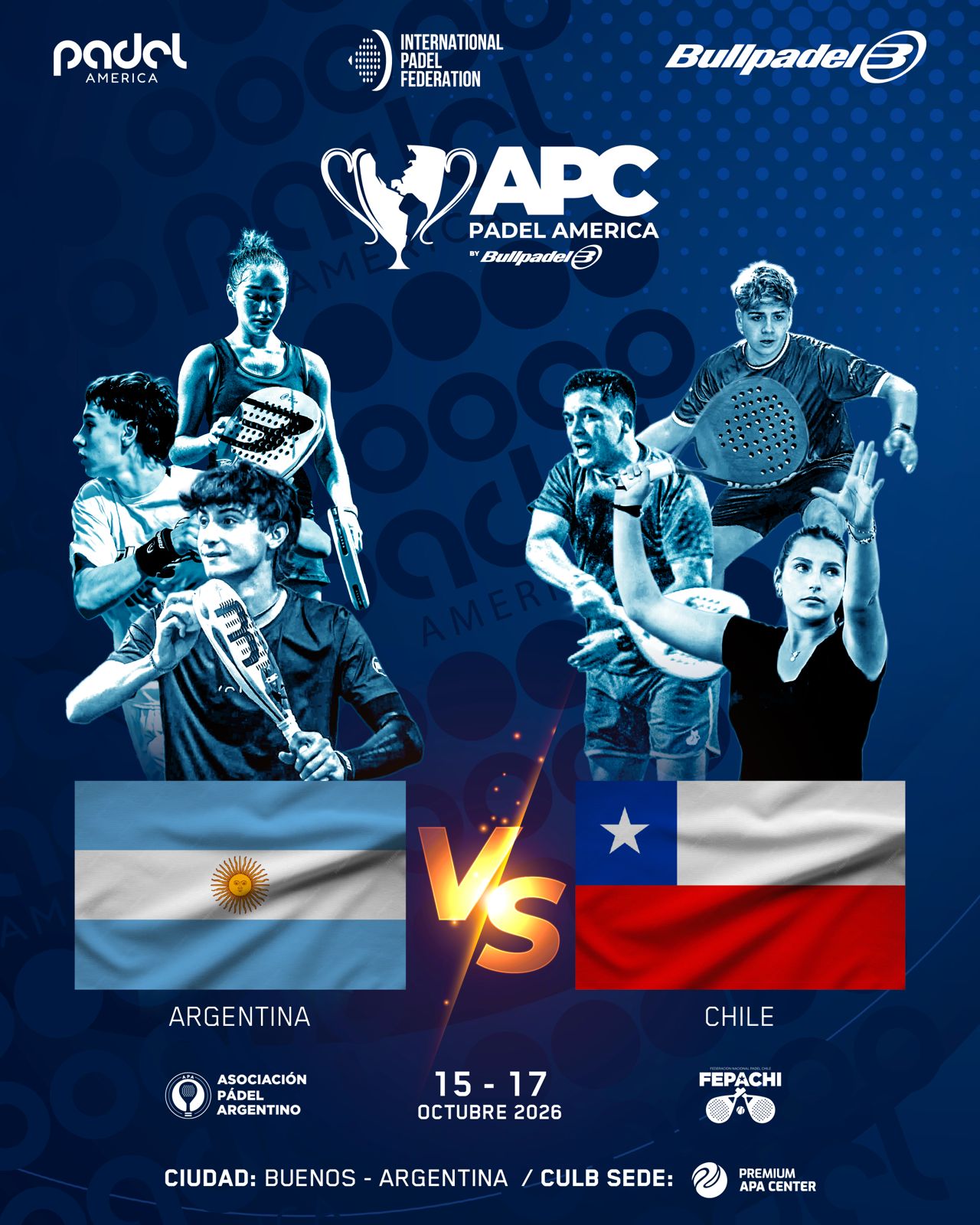 Póster de ARGENTINA VS CHILE
