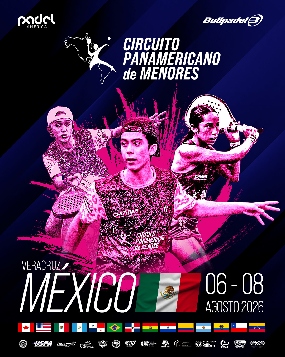 Póster de 3er FECHA MEXICO