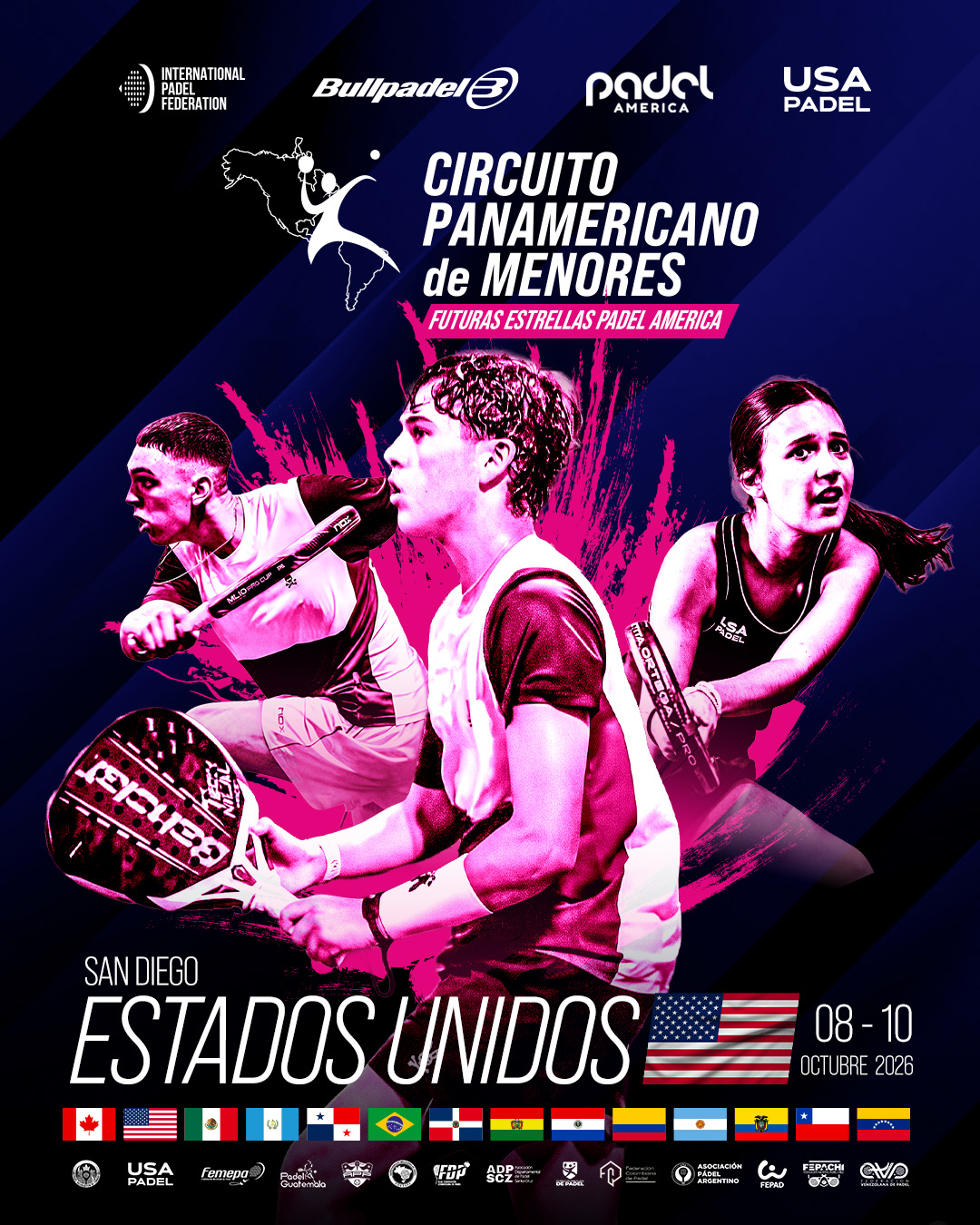 Póster de 4ta FECHA USA FINAL